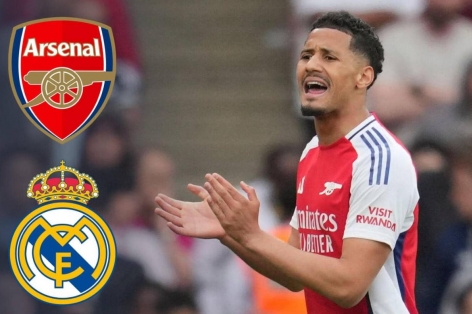 William Saliba báo tin mừng đến Arsenal giữa tin đồn tới Real