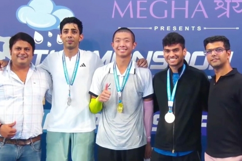 Quang Dương lập cú đúp danh hiệu tại giải Pickleball Ấn Độ