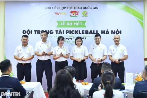 Bước ngoặt lịch sử: Pickleball Việt Nam có đội trọng tài chuyên nghiệp đầu tiên