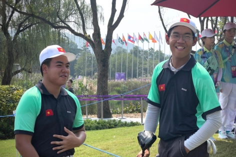 Golf Việt Nam sẵn sàng 'đua top' sau hai ngày thi đấu tại ASIAD 19