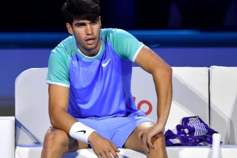 Alcaraz chống chọi với bệnh tật tại ATP Finals 2024