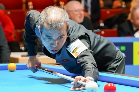 Trực tiếp billiards carom 3 băng Việt Nam vs Hà Lan: Trận đấu bắt đầu