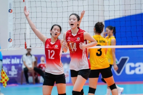 Trực tiếp bóng chuyền VTV Bình Điền Long An vs Thông tin Đông Bắc, 14h00 ngày 18/5