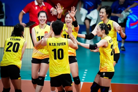 Bóng chuyền nữ Việt Nam hướng tới 'hat-trick' vô địch tại giải Châu Á
