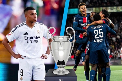 Mbappe không 'cay' khi PSG vô địch Champions League