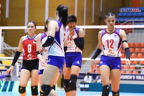 Philippines thua tiếc nuối, lỡ cơ hội leo đầu bảng AVC Nations Cup 2025