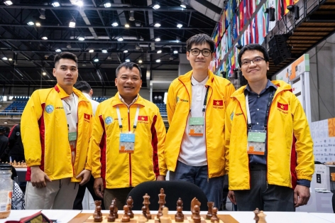 Lê Quang Liêm và Lê Tuấn Minh dự Giải cờ vua vô địch thế giới 2025