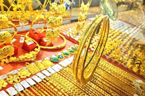 Giá vàng hôm nay tối 15/7: Sắc đỏ bao phủ