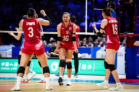 Trực tiếp bóng chuyền nữ Thái Lan vs Ý, 16h00 ngày 19/6