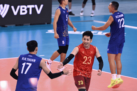 Đội tuyển bóng chuyền nam Việt Nam rời Bahrain an toàn