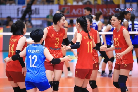 Trực tiếp bóng chuyền nữ Việt Nam 1-0 Philippines: Đôi công hấp dẫn