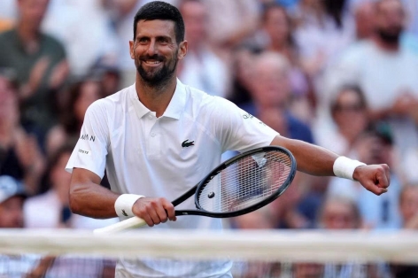 Djokovic lần thứ 14 vào bán kết Wimbledon