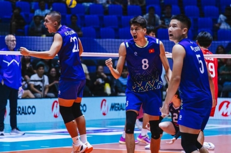 Bóng chuyền nam Việt Nam giữ nguyên lực lượng cho vòng 2 SEA V.League 2025