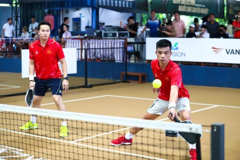 Kịch tính loạt trận chung kết giải Pickleball Công an nhân dân 2025