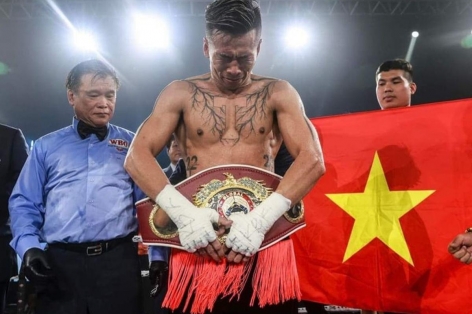 Thắng đối thủ Thái Lan, Trần Văn Thảo giành đai vô địch boxing toàn cầu