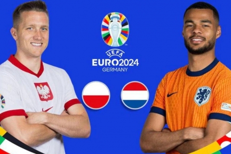 Trực tiếp Hà Lan vs Ba Lan, bảng D Euro 2024 (20h00, 16/06)