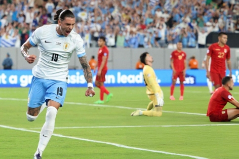Trực tiếp Uruguay 2-0 Bolivia: Hiệp 2 bắt đầu