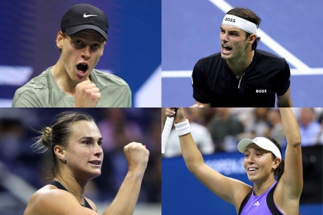 Xác định các tay vợt lọt chung kết US Open 2024