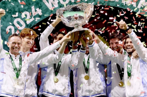 Kết quả tennis 25/11: Ý vô địch Davis Cup 2024