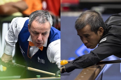 Trực tiếp billiards carom Trần Quyết Chiến vs Dick Jaspers, 23h00 hôm nay 1/3