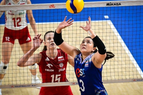 Trực tiếp bóng chuyền nữ Thái Lan vs Ba Lan, 14h00 hôm nay 4/6