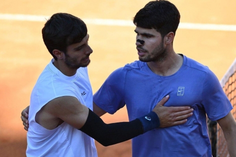 Trực tiếp tennis Carlos Alcaraz vs Lorenzo Musetti, 19h30 hôm nay 6/6