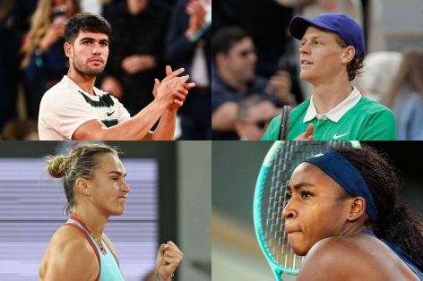 Xác định các tay vợt lọt chung kết Roland Garros 2025