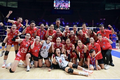 Bóng chuyền nữ Thái Lan chốt danh sách dự tuần 2 VNL 2025