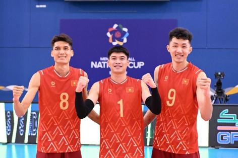 Xác định các đội lọt tứ kết giải bóng chuyền nam AVC Nations Cup 2025