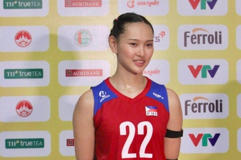 Mỹ nhân bóng chuyền nữ Philippines nói thẳng mục tiêu ở VTV Cup 2025