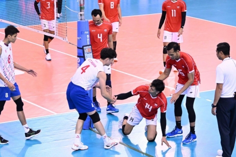 Trực tiếp bóng chuyền nam Việt Nam vs Indonesia, 14h00 hôm nay 12/7