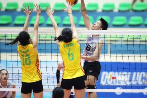 Sao trẻ số 1 bóng chuyền Việt Nam ghi 54 điểm ở giải U23 quốc gia 2025