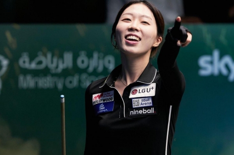Ngọc nữ billiards Hàn Quốc thắng trận đầu ở World Pool Championship 2025