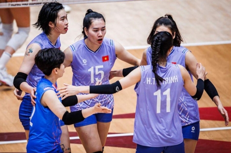 Trực tiếp bóng chuyền nữ Việt Nam 0-0 Myanmar: Khởi động