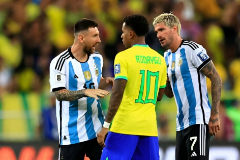 Rodrygo nói chi tiết cuộc đụng độ với Messi trước thềm Copa America