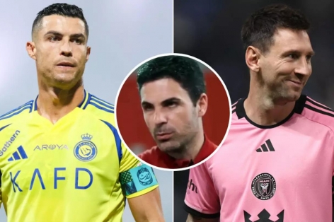 Ronaldo hay Messi? HLV Mikel Arteta chỉ thẳng cầu thủ vĩ đại nhất