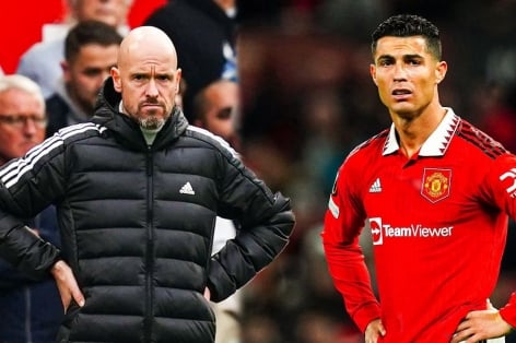 Ten Hag bị tố chèn ép Ronaldo, thiếu nhiệt huyết khi dẫn dắt MU