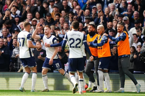 Trực tiếp Tottenham 4-1 West Ham: Dấu chấm hết