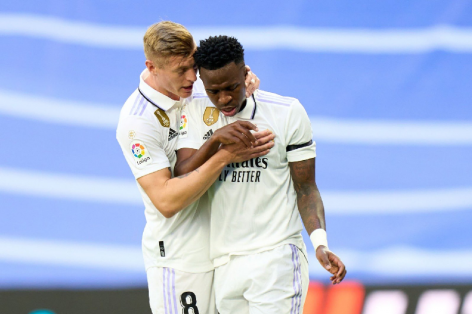 Vinicius Jr không được Toni Kroos chọn giành Quả bóng Vàng 2024