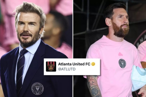 Atlanta United nhắm vào David Beckham sau khi đánh bại Inter Miami và Messi