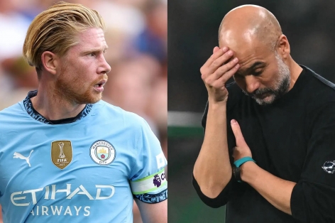 Pep Guardiola lên tiếng về việc rạn nứt với De Bruyne