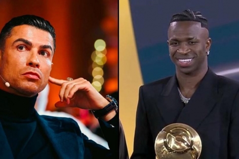 Ronaldo khẳng định Vinicius Jr đã bị cướp Quả bóng vàng