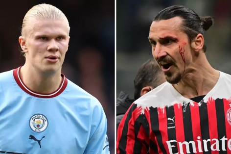 Haaland vượt qua Shevchenko và Ibrahimovic