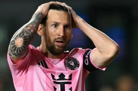 Im tiếng tại Inter Miami, Messi nhận 'mưa gạch đá'