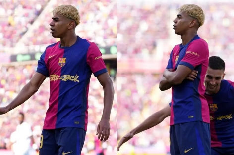 Yamal chế giễu Real Madrid bằng phong cách Ronaldo và Mbappe