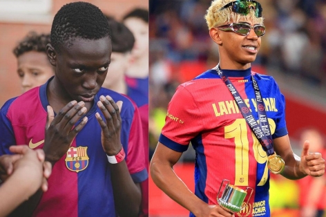 Barca trình làng thần đồng hơn cả Yamal, ghi 96 bàn sau 30 trận