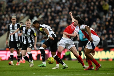 Trực tiếp Arsenal 0-0 Newcastle: Đội hình mạnh nhất