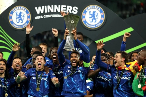 Chelsea lập siêu kỷ lục sau chức vô địch Conference League