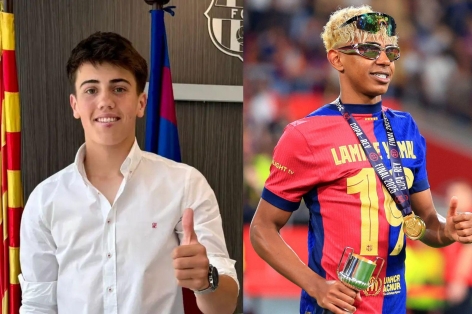 Barca chốt thêm thần đồng mới, săn bàn ấn tượng như Yamal