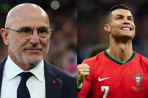 HLV tuyển Tây Ban Nha: 'Tôi vô cùng ngưỡng mộ Ronaldo'